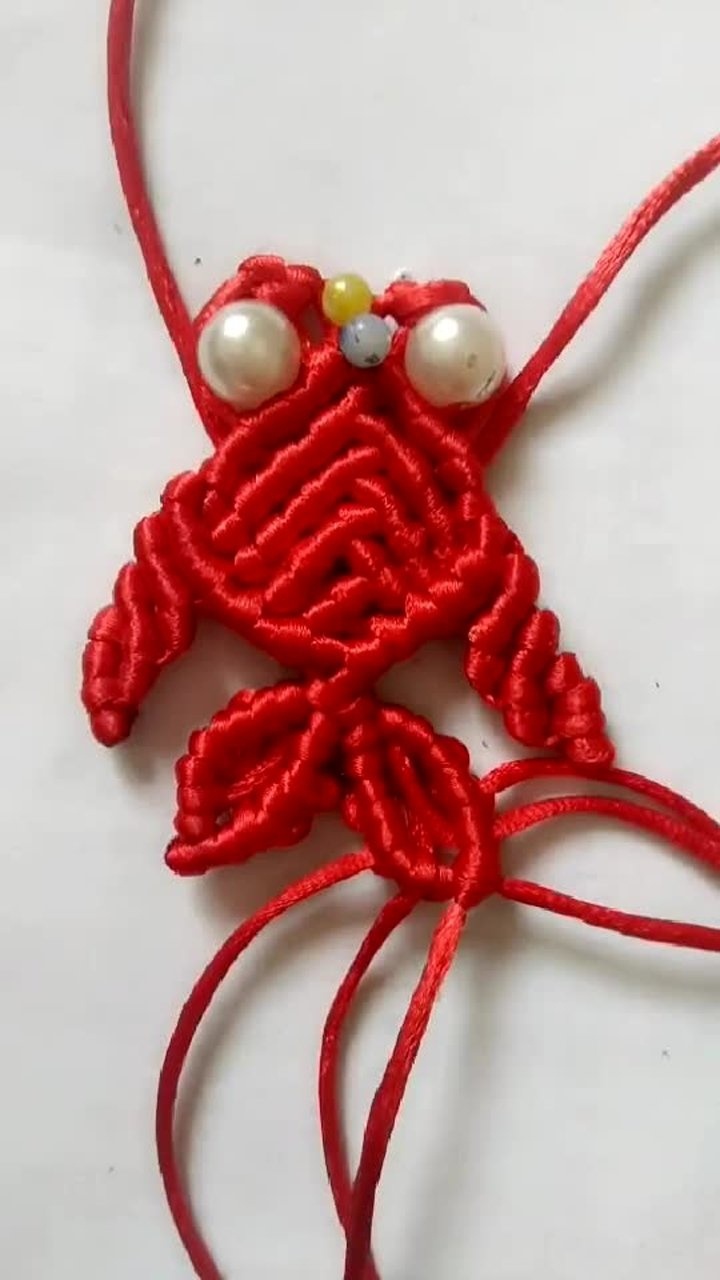 金鱼手链编法 四