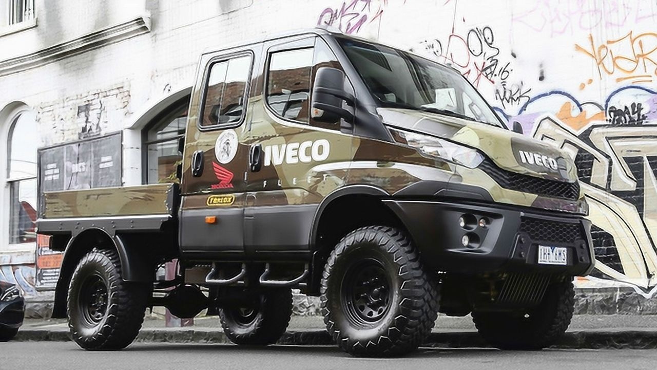 依维柯终于出越野了44动力超过奔驰g前中后3把锁还能改房车