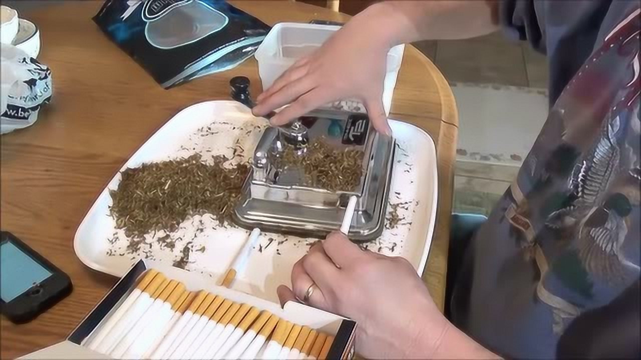 手工卷烟工具一分钟卷一盒以后抽烟不用买了还能卖