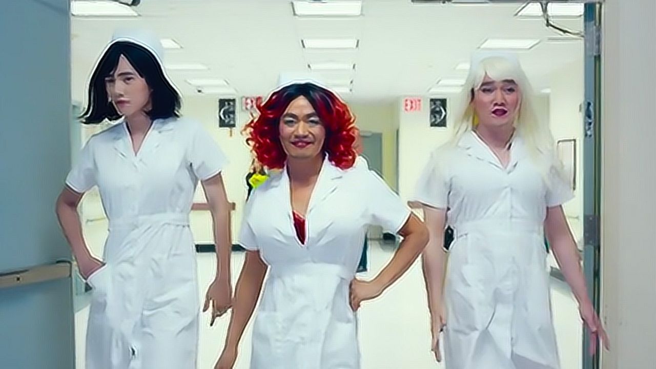 刘昊然的护士女装还挺漂亮全程高能的唐人街探案2预告