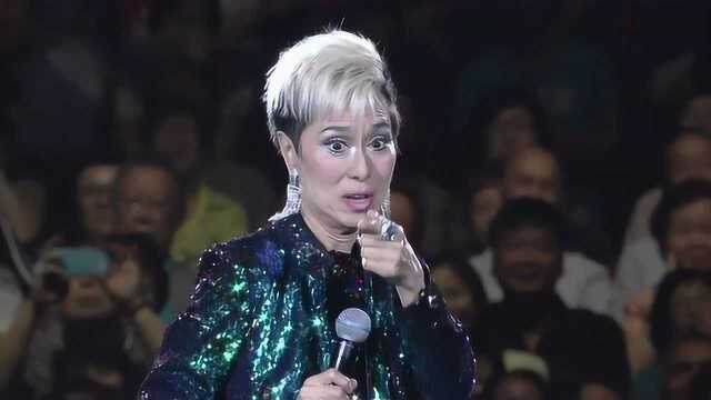 顾嘉辉与仙杜拉当众互掷飞吻,辉哥戎马半生尽在这曲《风云》之中@跟着