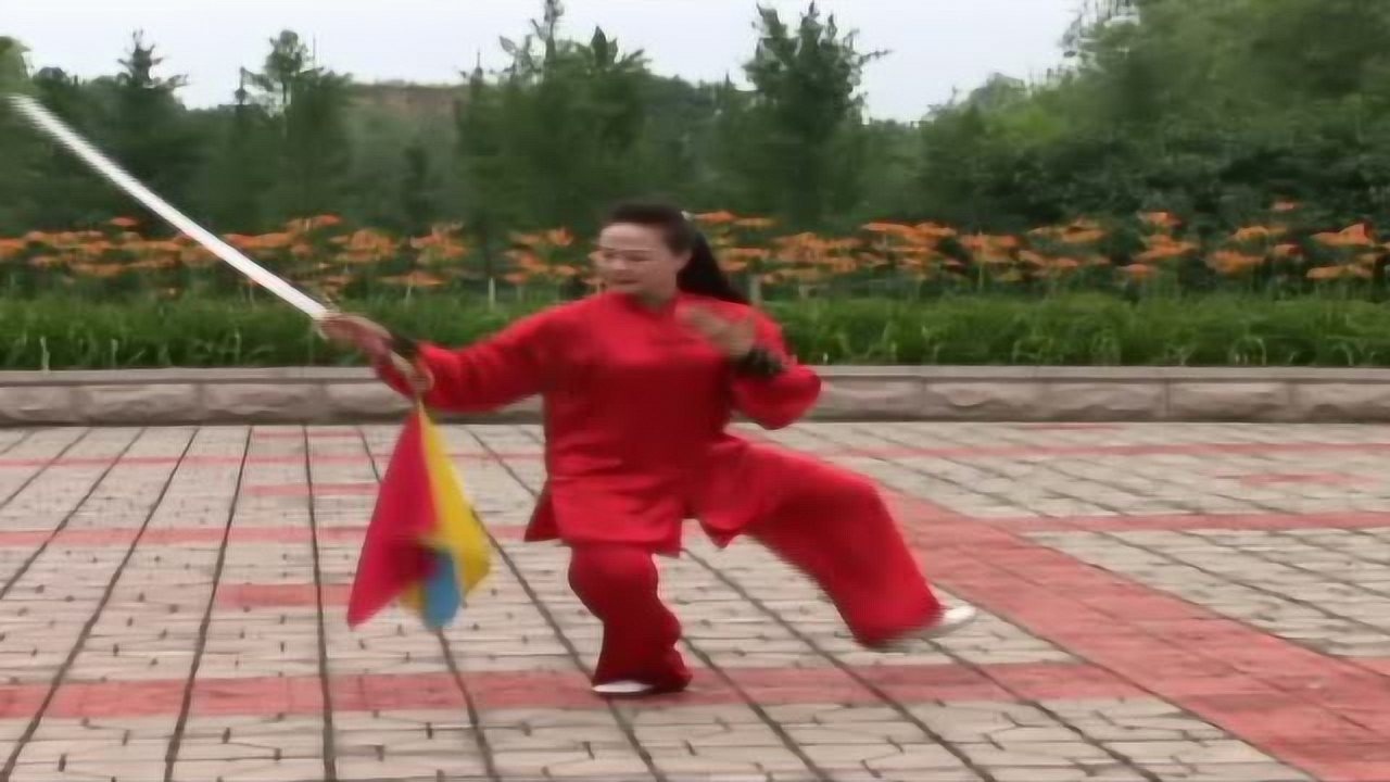杨式太极刀52式(全套正面演示)_高清1080P在线观看平台_腾讯视频