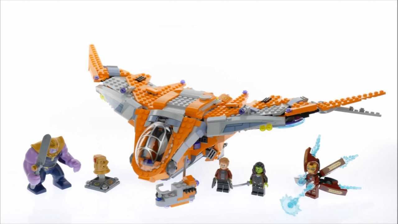 拼装乐高积木复仇者联盟76107萨诺斯终极之战