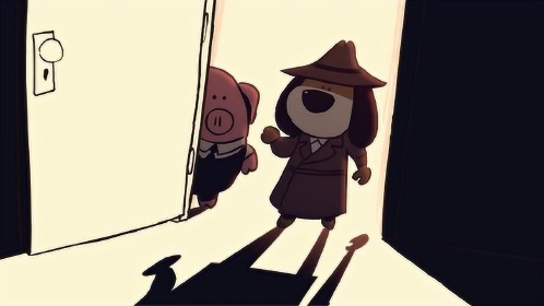 悬疑动画短片:狗狗侦探
