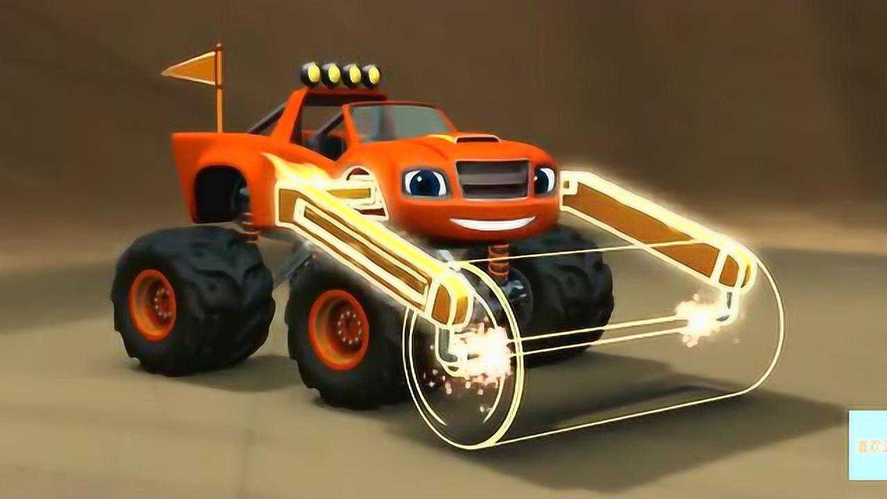 《旋风战车队》飚速变身超级怪兽压路赛车,太酷了