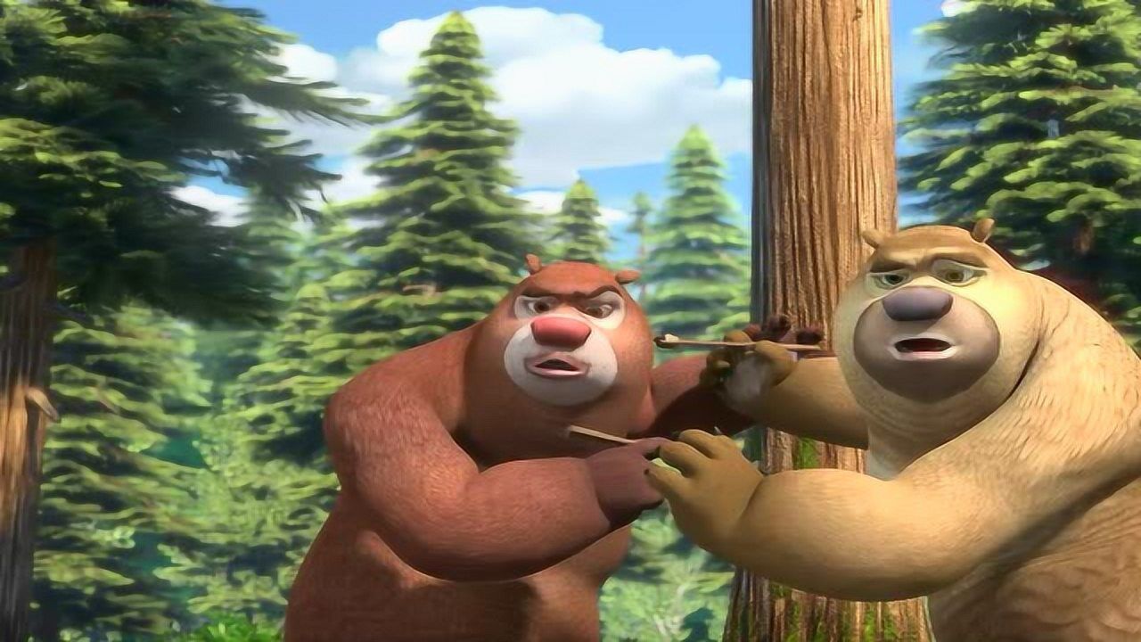 熊出没之探险日记熊大熊二太拼了