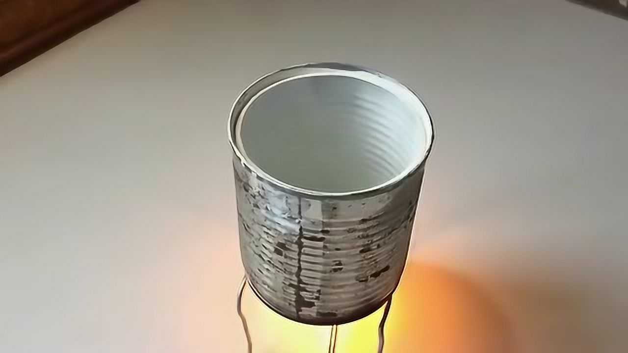 野外露营没法烧水怎么办教你一招自制野外烧水器