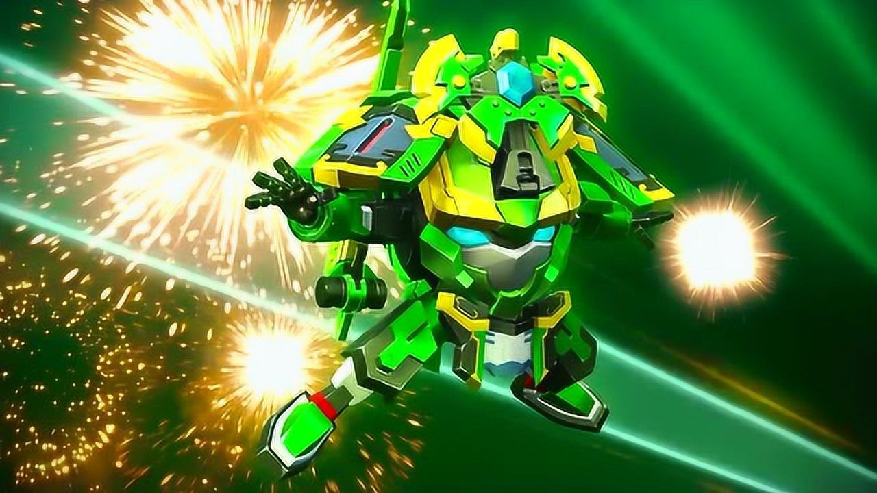 果宝特攻队陆小果被蜜蜂追赶意外看见蜂王机甲战斗吧