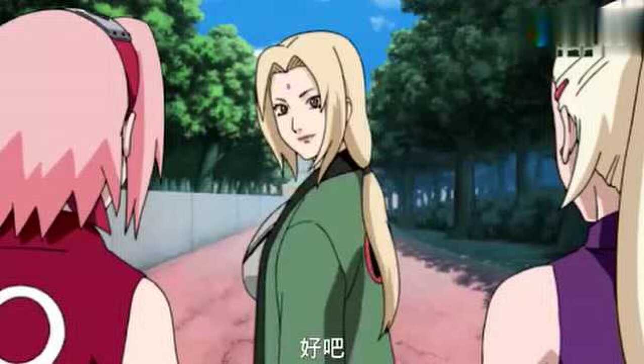 《火影忍者》纲手变成小时候的样子,太可爱了.