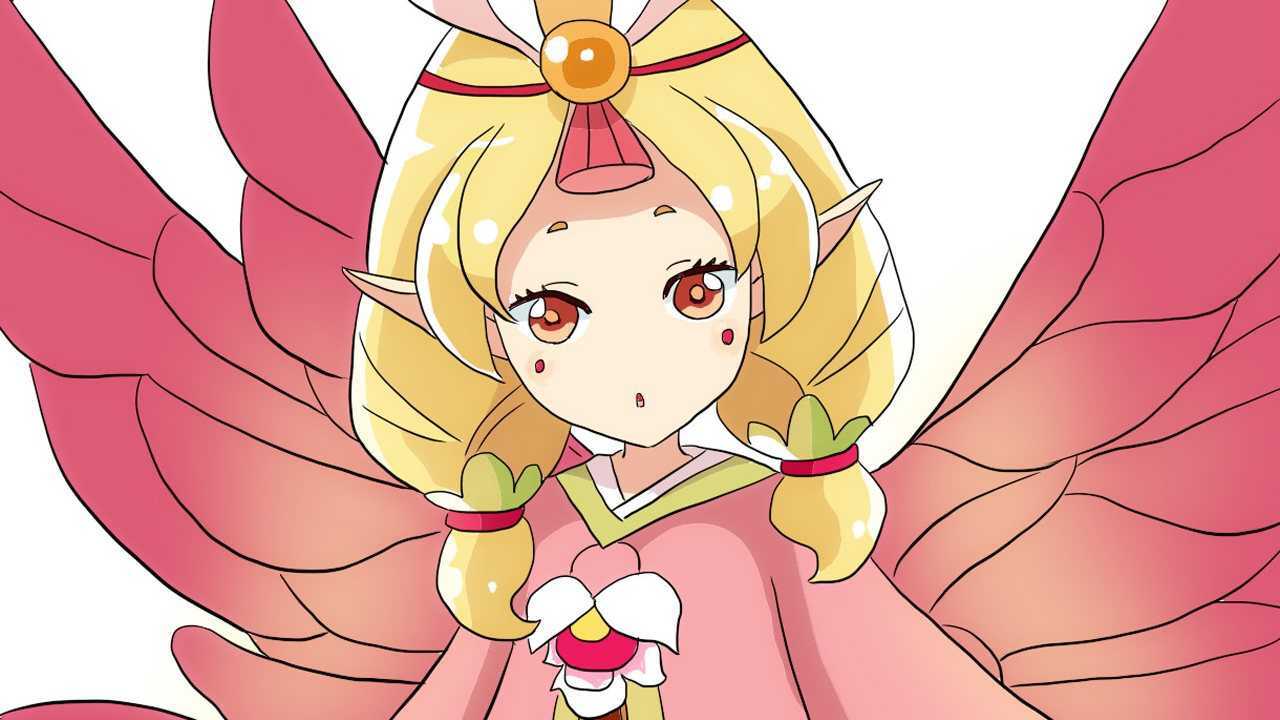 小花仙之可爱的金鱼草精灵王龙雀儿童卡通简笔画