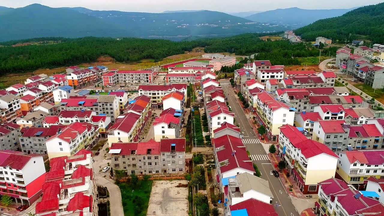 广元市昭化区虎跳航拍