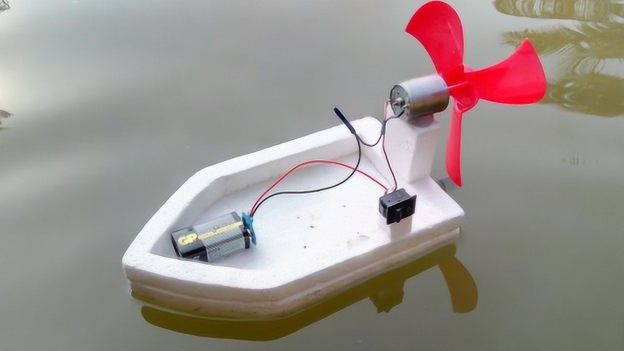科技小制作船最简单图片