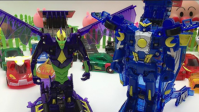 小黄人大眼萌玩魔幻车神天渊巨神变形玩具