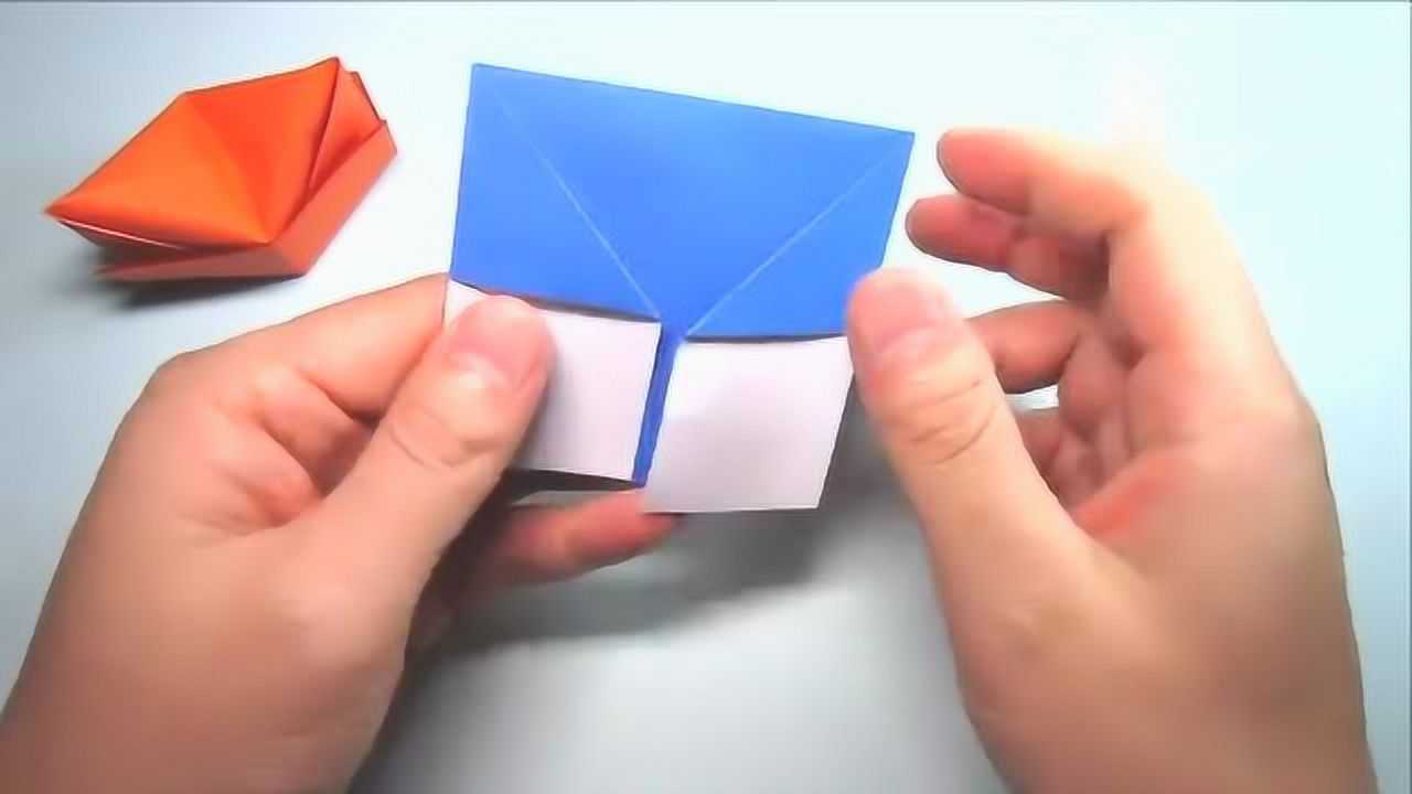 折纸济公帽的方法图片