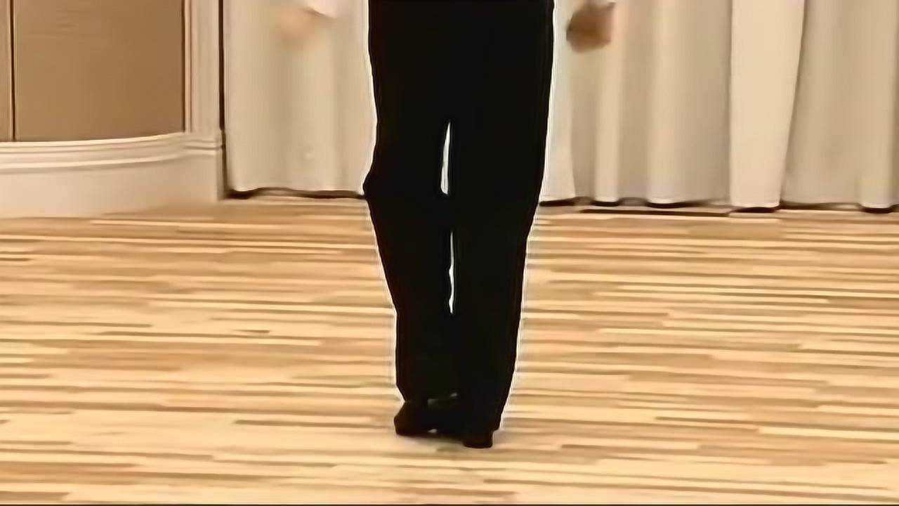 华尔兹基本步开式电纹步接交叉犹豫步19