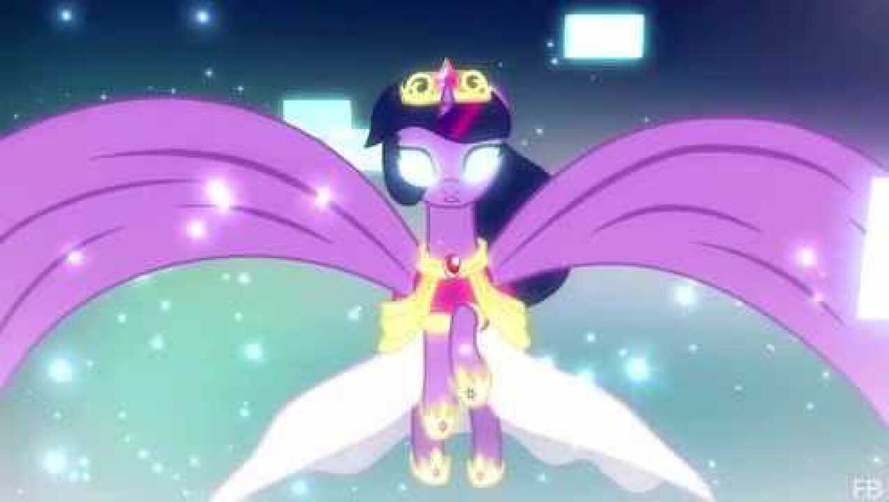 《小马宝莉》紫悦公主的蜕变_高清