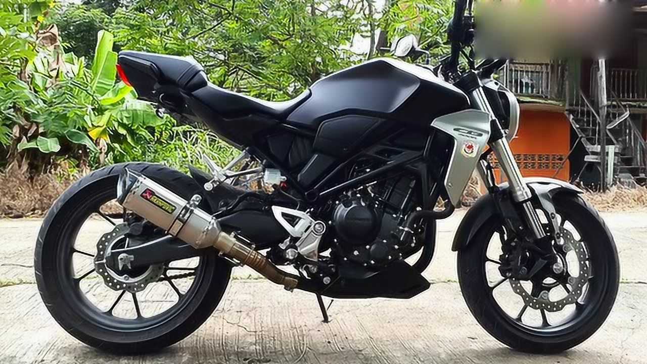 2018款本田cb300r換了排氣管聲浪是這樣兒