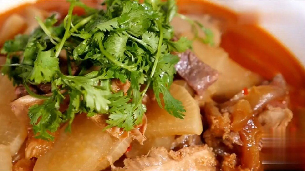 厨师长教你做砂锅牛三样