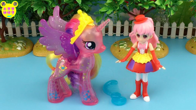 巴啦啦小魔仙分享小马宝莉音韵公主玩具