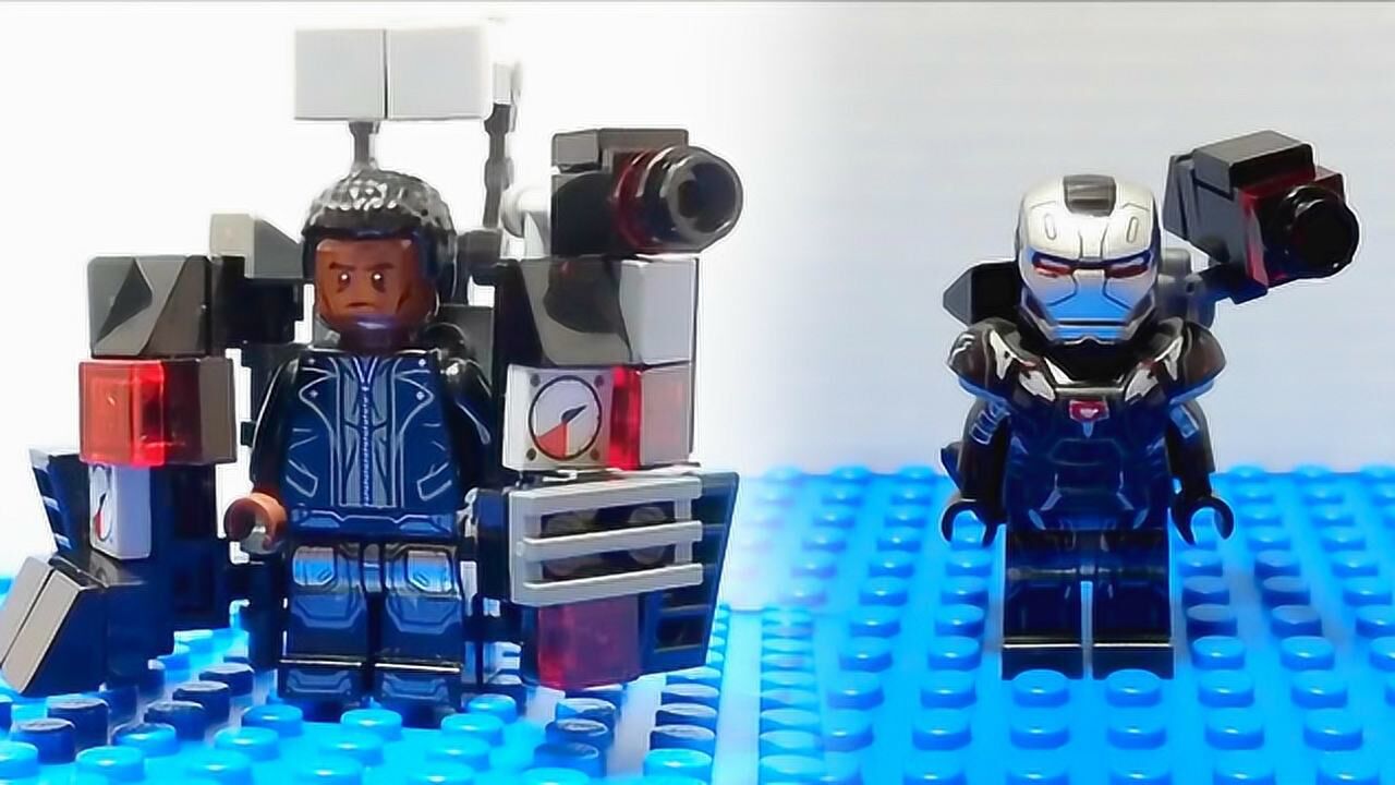 乐高钢铁侠战争机器不得不佩服乐高的创意太讨人喜欢了
