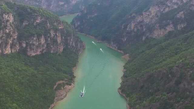 探秘关中大峡谷奇观 这是黄土高原腹地一大美景