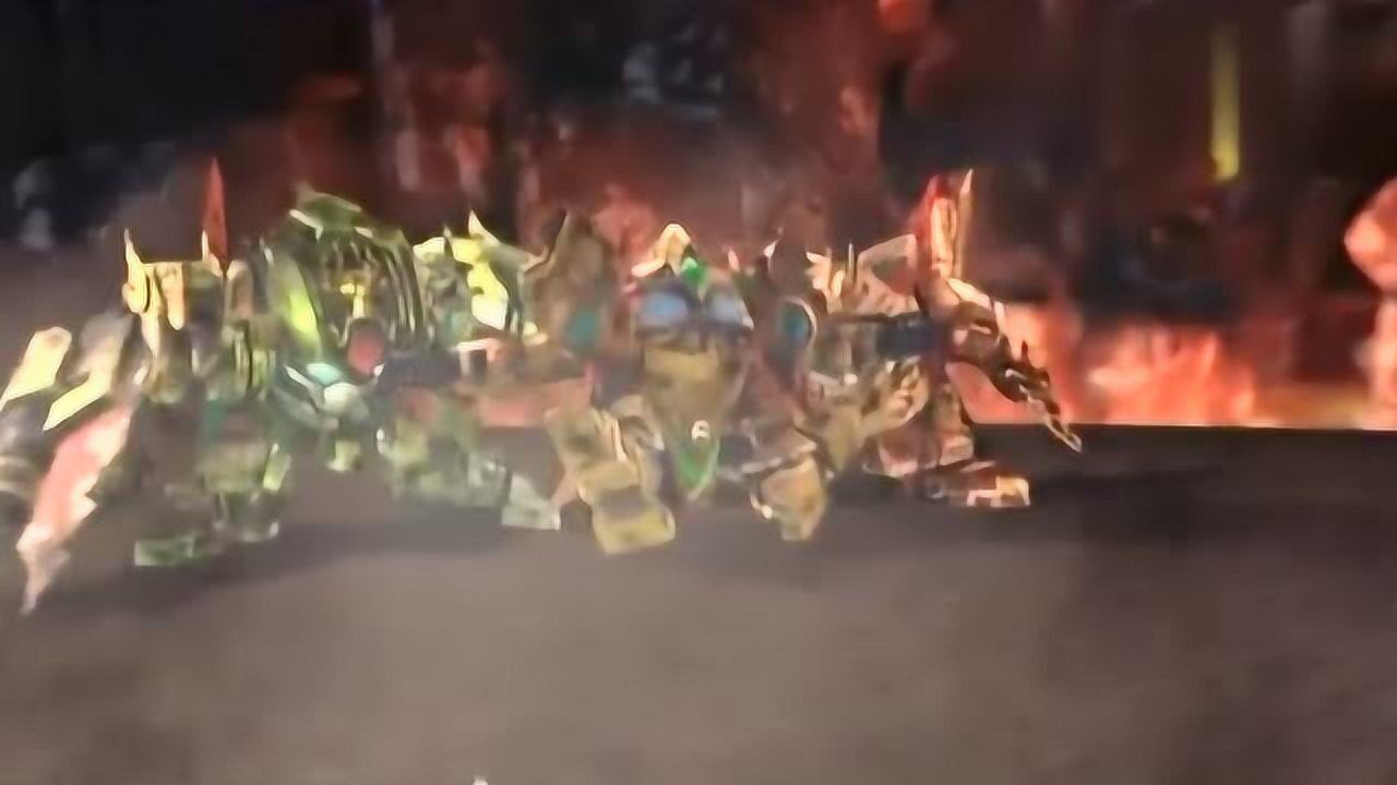 果宝特攻PK魔霸天王,跟他们拼了!爆浆火龙弹的威力果然厉害_腾讯视频