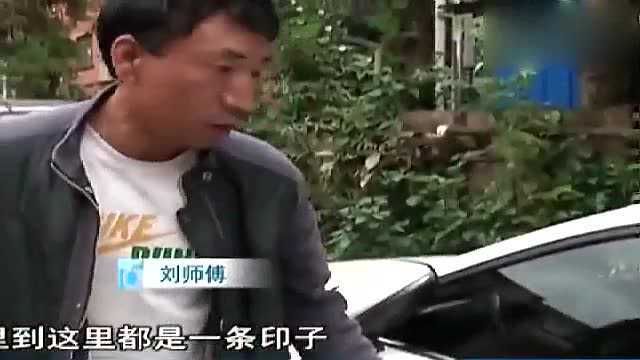 女子小区内学骑电动车 没想到邻居轿车“躺枪”