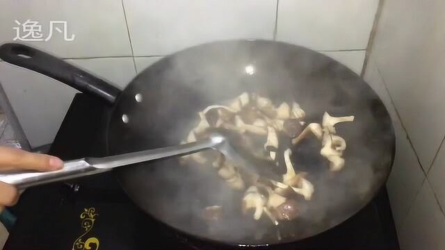 今天吃什么?简单快捷的香菇肉沫汤