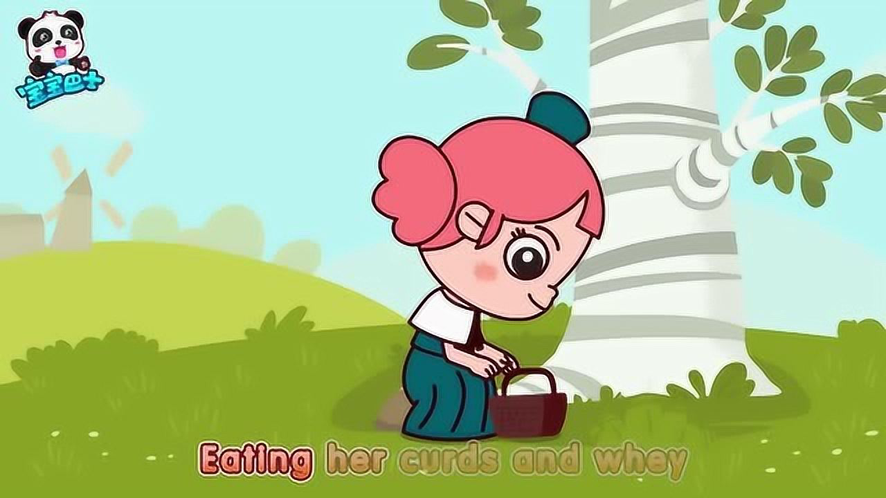 宝宝巴士 英文儿歌 little miss muffet