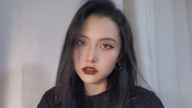 富江少女灵感厌世妆 单眼皮也能画出高冷气质