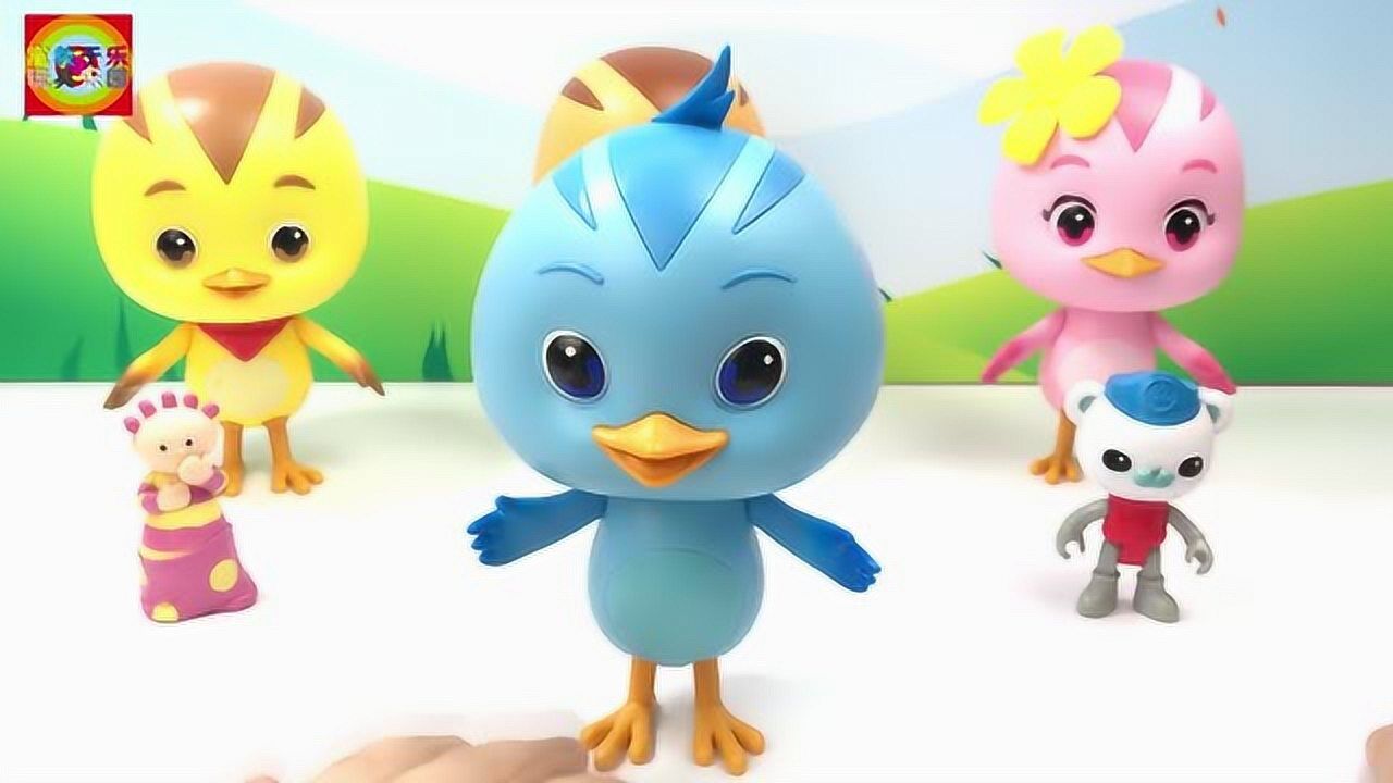 花园宝宝玩萌鸡小队欢欢音乐公仔玩具