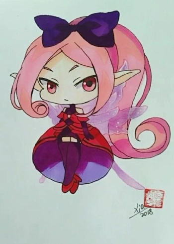 q版小花仙系列之眠妃罂粟花精灵王