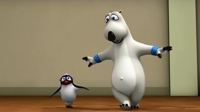 《倒霉熊3》杰西卡开心跳舞倒霉熊也加入一起了,它们跳得好高兴呀!