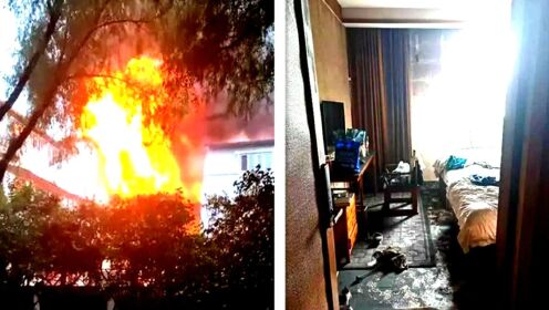 现场：哈尔滨酒店火灾已致19人遇难 酒店法定代表人已被刑拘