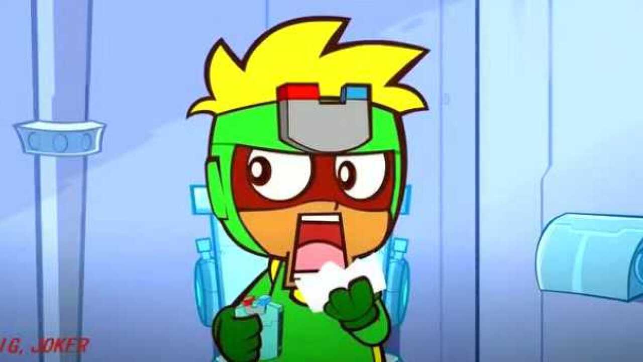 开心超人花心超人上厕所居然不带手纸居然还独自耍酷