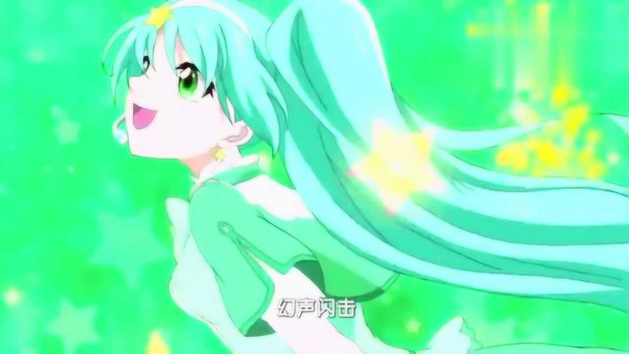 巴啦啦小魔仙贝贝被击中倒地只能眼睁睁的看着卡米儿被抓走