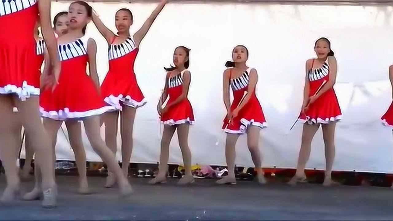 女子中小学生舞蹈_高清
