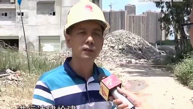 廉江:大力整治违建 16层新楼照样清拆