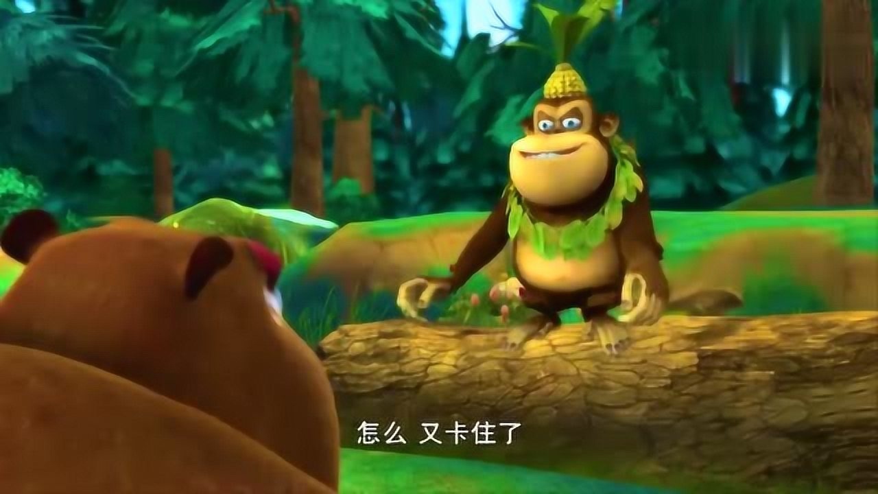 熊出没光头强动画片熊出没动画片高清版熊出没之胖胖熊大