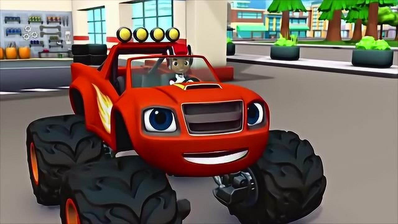 旋风战车队:怪兽赛车们跟着盖比去赛车!