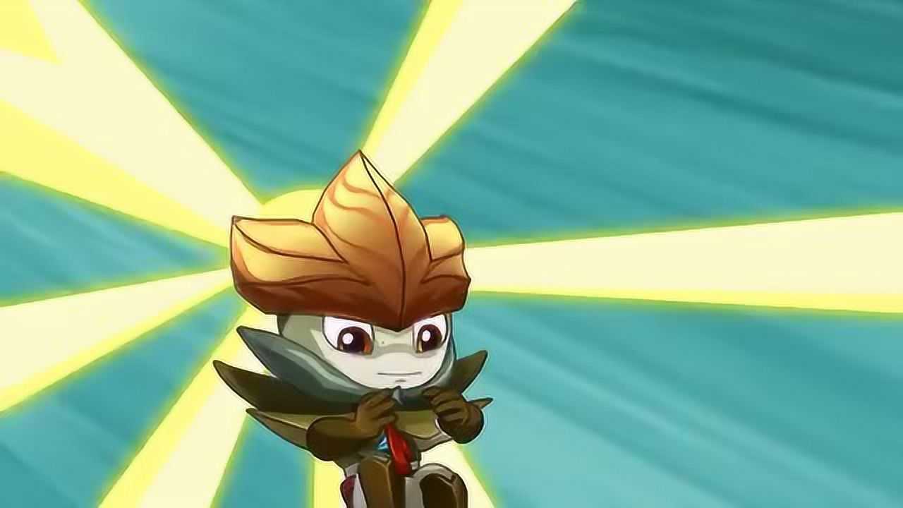 木奇灵之绿影战灵:青熊兽转移了灵种元力留下咕咚对付洛飞他们