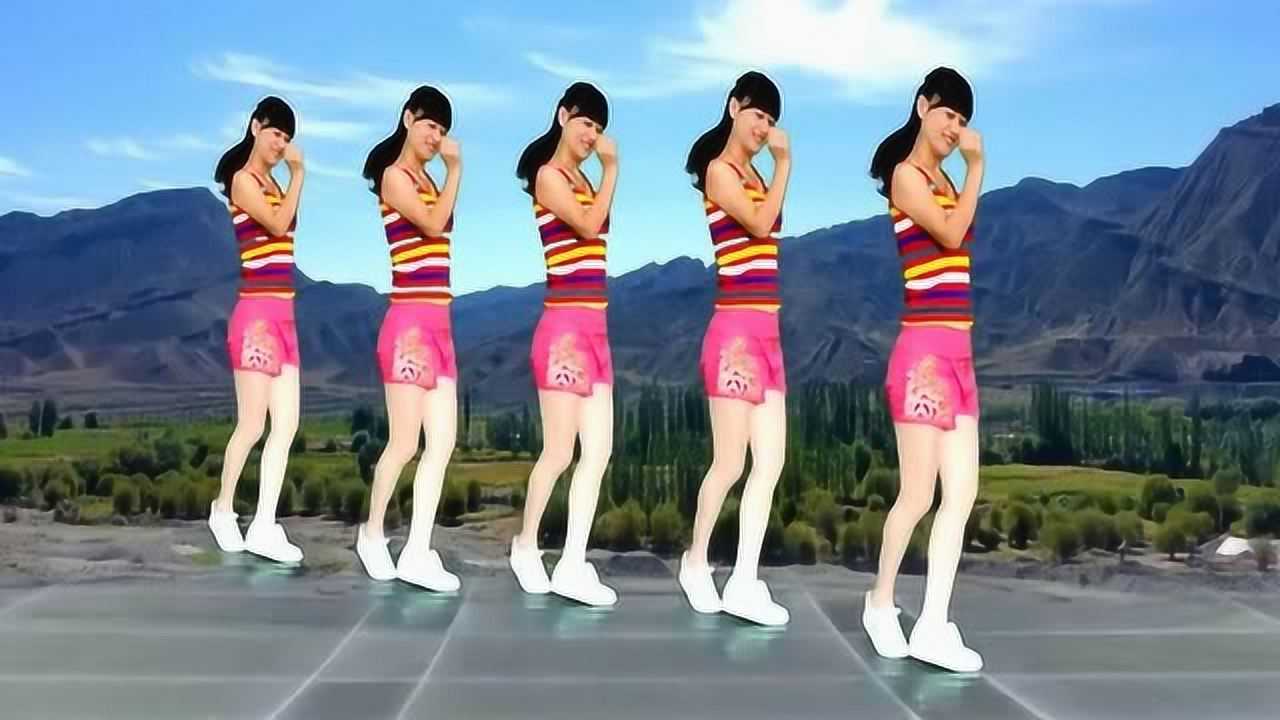 最火28步自由弹跳步鬼步广场舞跳起来潇洒又好看