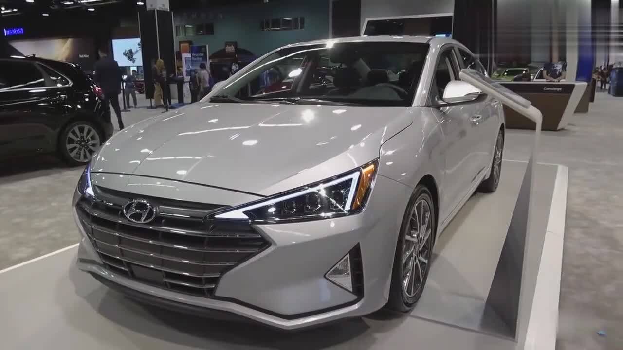 2019款现代伊兰特实拍,看完惊艳的外观和驾驶室后买不买自己决定