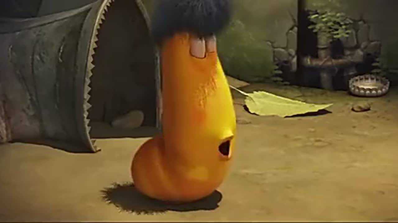 爆笑虫子:小黄意外长了头发,结果变成爆炸头