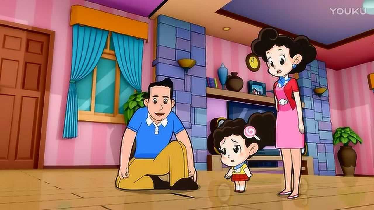 棉花糖和云朵妈妈: 地板上的小裂缝