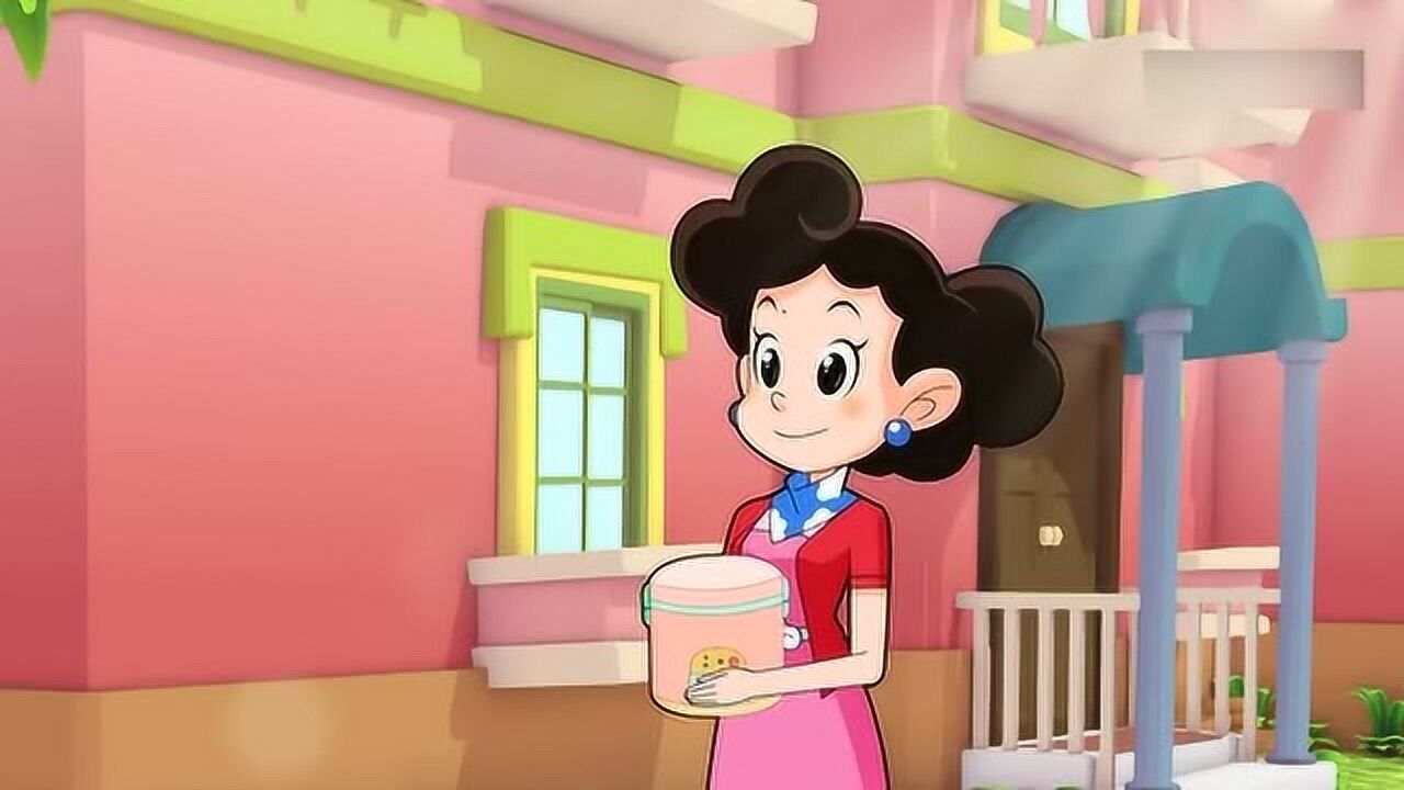 棉花糖和云朵妈妈今天我们一家人要进行野炊