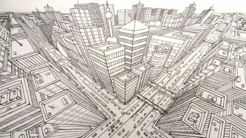 2018-11-29上传者:艺术与美简 介:教你利用简单的3点画一幅立体城市图