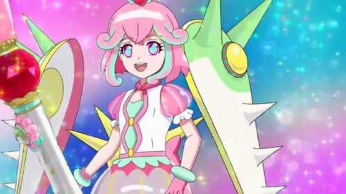 巴啦啦小魔仙7:海昕夏凡小魔仙合体变身使用光速攻击,鞭打海藤!