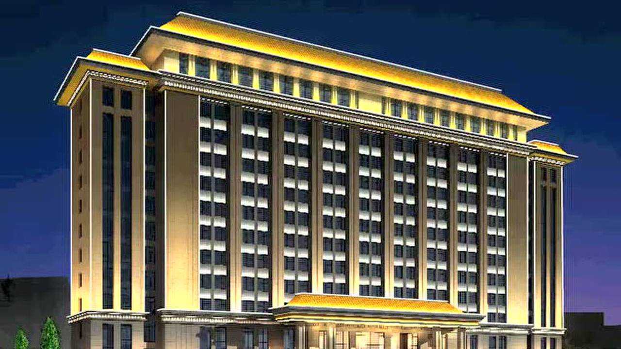 政府办公大楼动态效果图