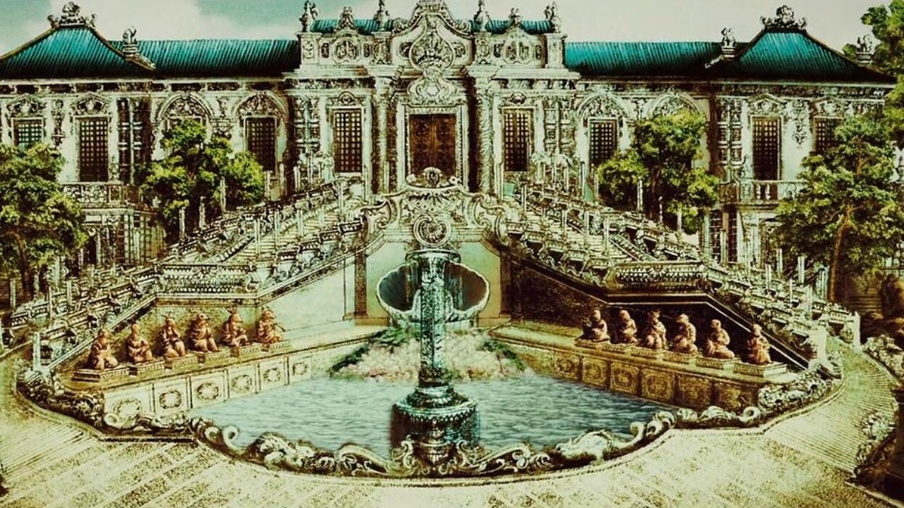 圆明园前后图片对比真的太可惜了